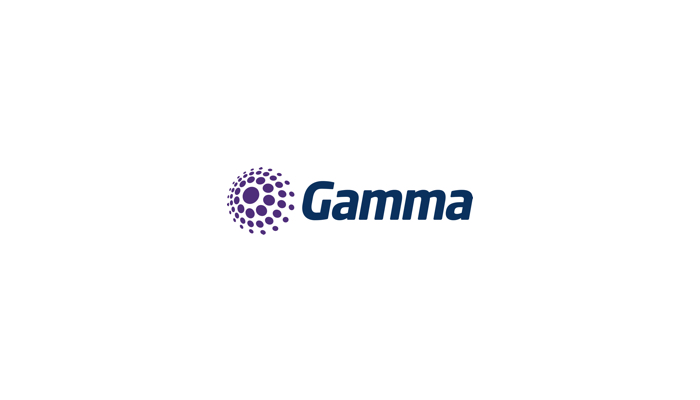Graphic showing Gamma logo