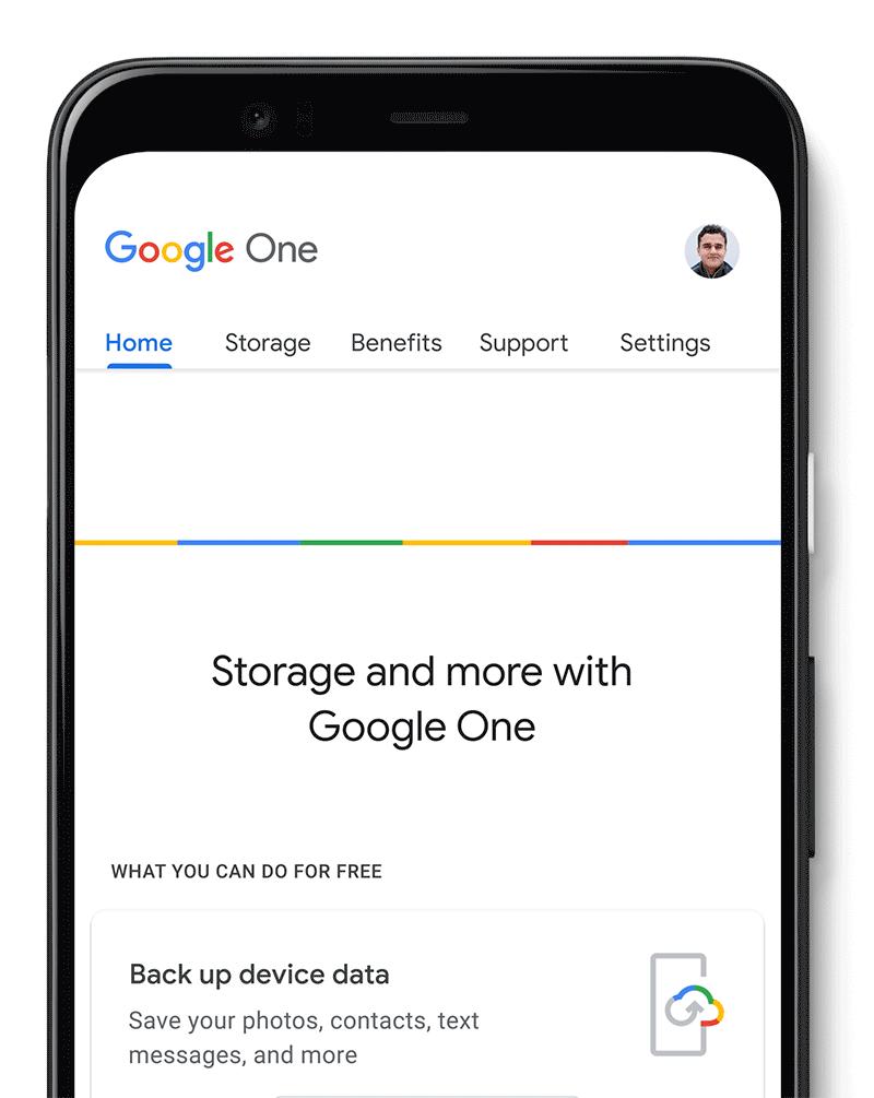 Google one storage and more product image