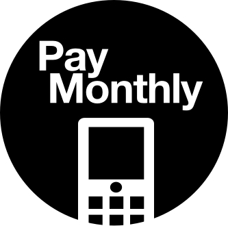 Pay Monthly phone graphic