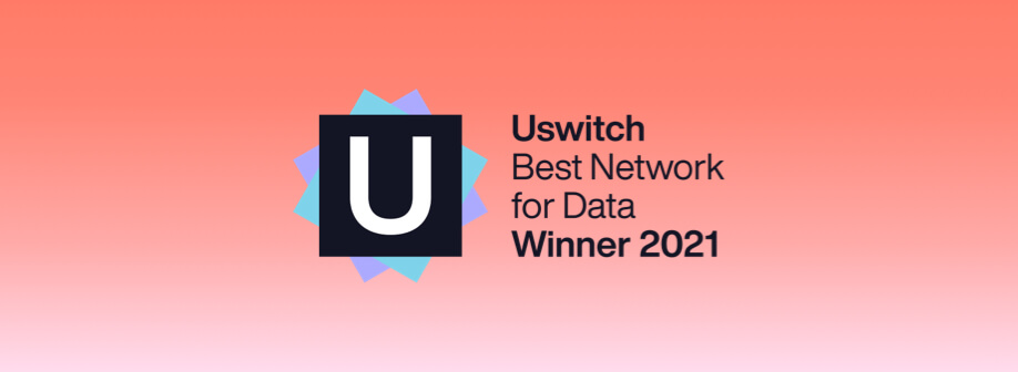 USwitch Best Network for Data Winner 2021