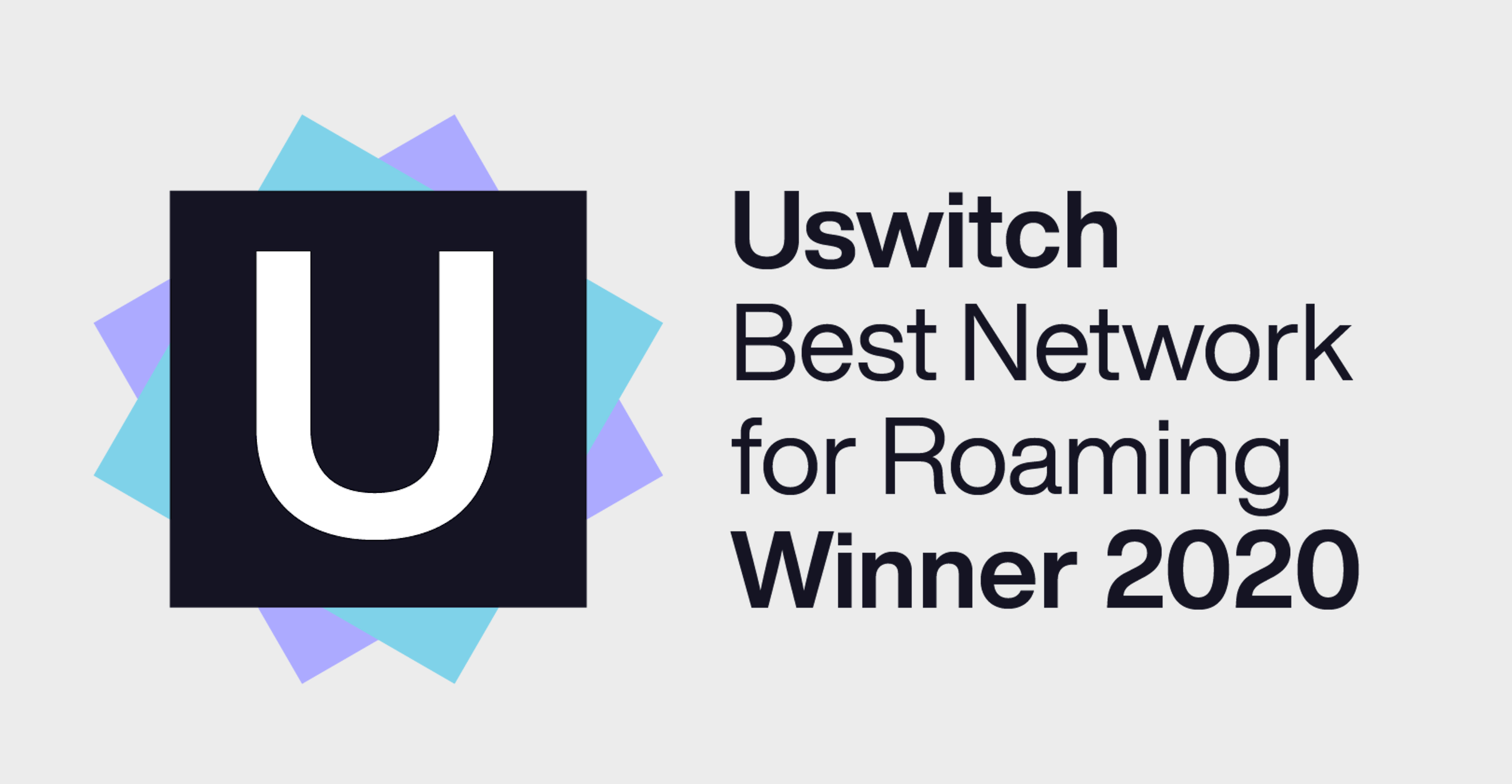 Best Network for Roaming Winner 2020 by Uswitch